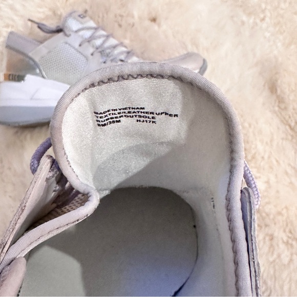 MICHAEL KORS Women's Liv Leather and Mesh Trainer Sneakers size: 8 - Picture 10 of 14